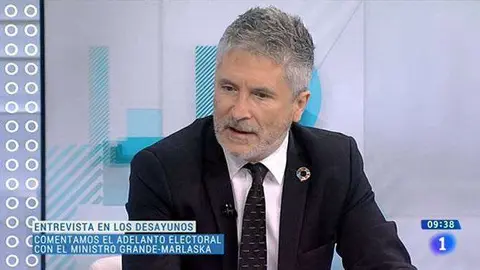 Grande-Marlaska, en "Los desayunos de TVE" (TELEVISI&Oacute;N ESPA&Ntilde;OLA)