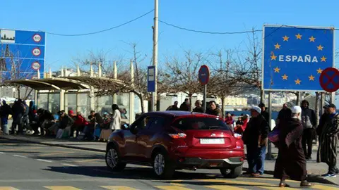 Entorno de la frontera de El Tarajal (C.A./ARCHIVO)