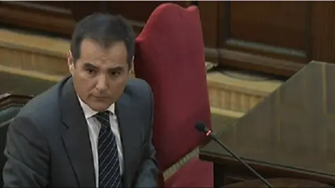 Nieto, durante su declaraci&oacute;n (E.D.)