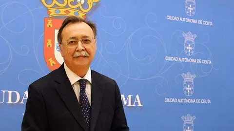 Juan Vivas, antes del comienzo de una de sus comparecencias ante los periodistas (C.A./ARCHIVO)