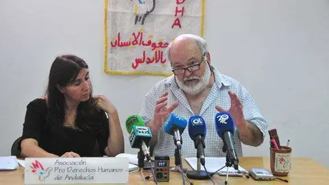 Rueda de prensa de la Asociaci&oacute;n Pro Derechos Humanos de Andaluc&iacute;a (APDHA/ARCHIVO)