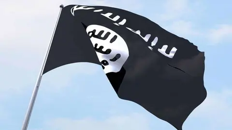 Bandera del Estado Isl&aacute;mico