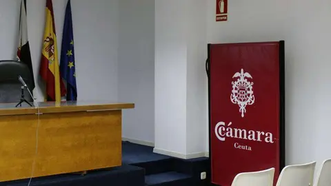 Interior de la sede de la C&aacute;mara de Comercio (C.A.)