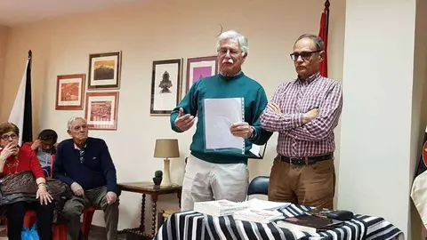 Un momento del acto celebrado en la Casa de Ceuta en Granada (CEDIDA)