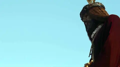 El Cristo del Medinaceli, en procesi&oacute;n (C.A.)