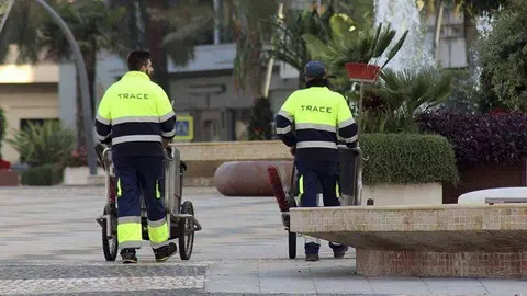 Operarios de Trace, en La Marina (C.A./ARCHIVO)
