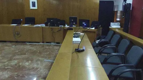 Sala de vistas de la Audiencia Provincial (C.A./ARCHIVO)