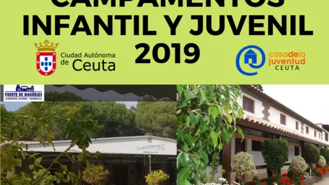 Cartel Campamentos 2019