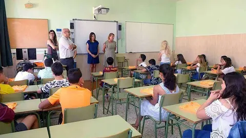 ALUMNOS DE1&ordm; DE ESO DEL SIETE COLINAS