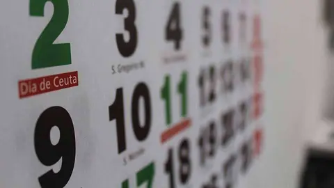 El Gobierno tiene ya preparado el calendario laboral para 2019 (C.A.)