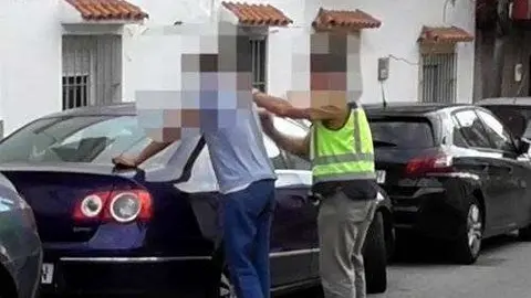 Momento de la detenci&oacute;n (POLIC&Iacute;A NACIONAL) DAESH