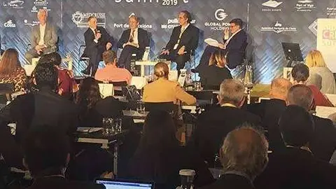 Una de las sesiones del "International Cruise Summit" (CEDIDA)