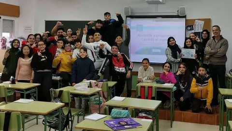 Estudiantes del instituto Abyla (CEDIDA)