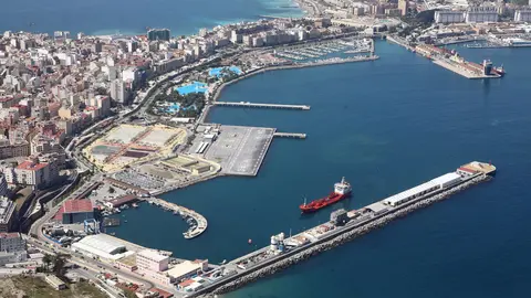darsena de levante del puerto de Ceuta
