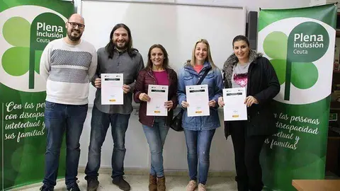 Entrega de dilplomas del &uacute;ltimo curso de Plena Inclusi&oacute;n de 2019 (CEDIDA)