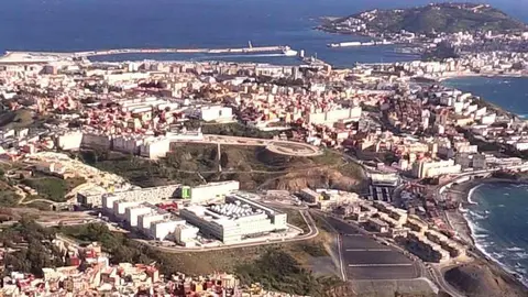 Vista a&eacute;rea de Ceuta (C.A./ARCHIVO)