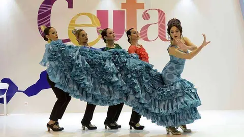 Espect&aacute;culo de danza representado en el expositor de Ceuta el pasado a&ntilde;o (C.A./ARCHIVO)