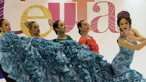 Espect&aacute;culo de danza representado en el expositor de Ceuta el pasado a&ntilde;o (C.A./ARCHIVO)
