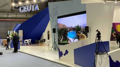 Expositor de Ceuta en Fitur (C.A.)