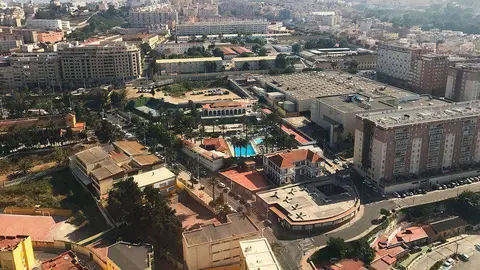 Vista a&eacute;rea de Ceuta (C.A./ARCHIVO)