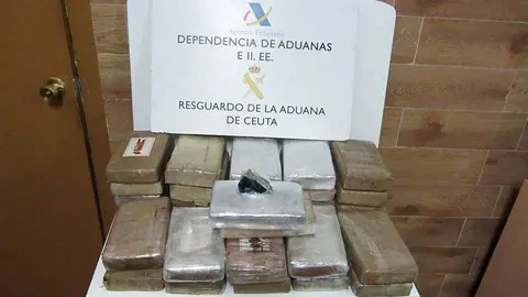 La coca&iacute;na intervenida (GUARDIA CIVIL)