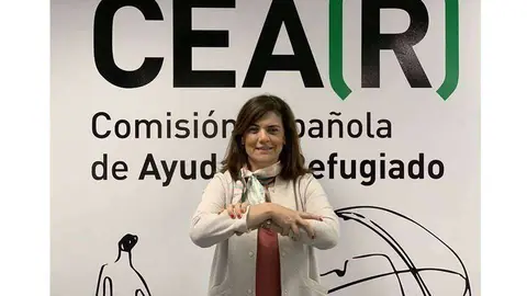 La directora del Servicio Jur&iacute;dico de CEAR, Paloma Favieres (TWITTER)