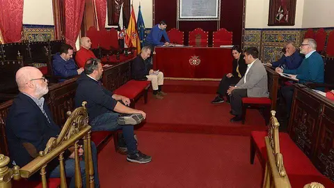 Un momento de la reuni&oacute;n del Consejo de Pesca (CEDIDA)
