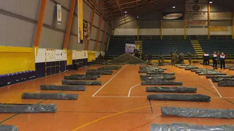 MILITARES CORONAVIRUS PABELL&Oacute;N LIBERTAD