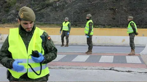militares covid confinamiento
