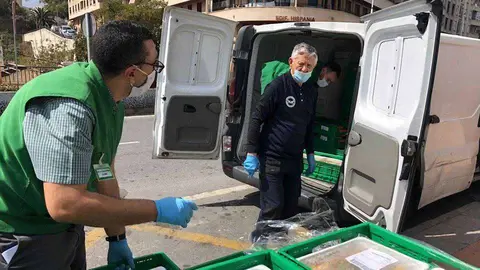 Donaci&oacute;n al Banco de Alimentos (CEDIDA/ARCHIVO)