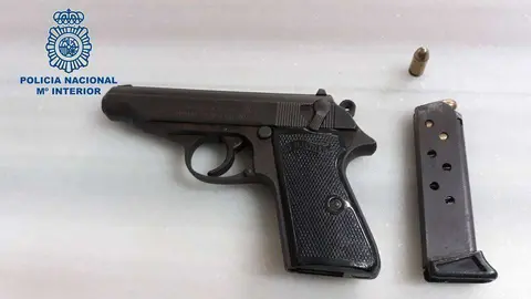 arma detenido