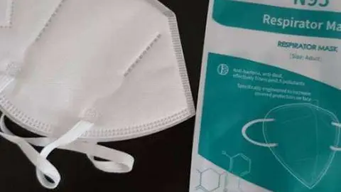 Tipo de mascarilla retirado por las autoridades sanitarias