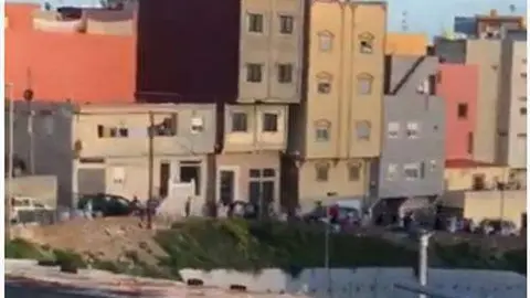 Escenario de uno de los incidentes