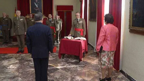 Un momento del acto de toma de posesi&oacute;n (CEDIDA)