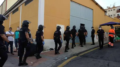 repatriados marroqu&iacute;es frontera