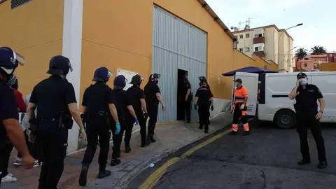 repatriados marroqu&iacute;es frontera