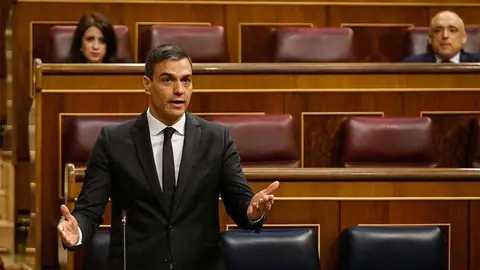 Pedro S&aacute;nchez, en el Congreso (MONCLOA)