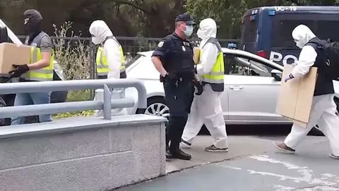 operaci&oacute;n antiterrorista de la Policia en Madrid