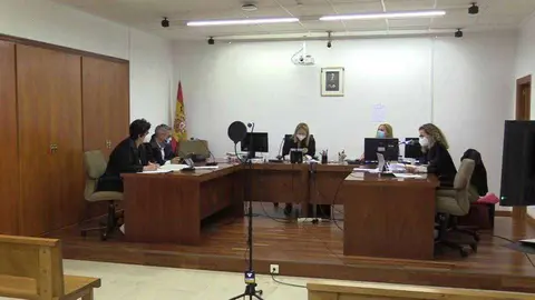 Un momento del juicio celebrado esta ma&ntilde;ana (C.A.)
