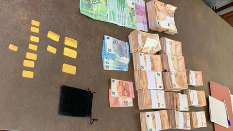 Dinero y otros activos incautados por la Polic&iacute;a (POLIC&Iacute;A NACIONAL)