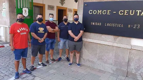 Los cinco nuevos trabajadores de la ULOG-23