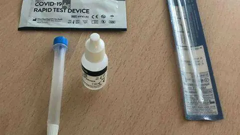 Test de ant&iacute;genos