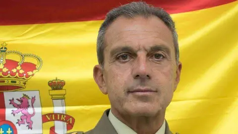 El coronel Juan Carlos Garc&iacute;a Palacios (CEDIDA)