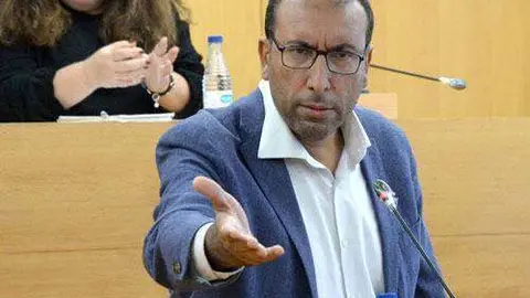 Al&iacute;, durante su intervenci&oacute;n ante el pleno de la Asamblea (CEDIDA)