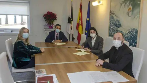 Acto de la firma del convenio (CEDIDA)