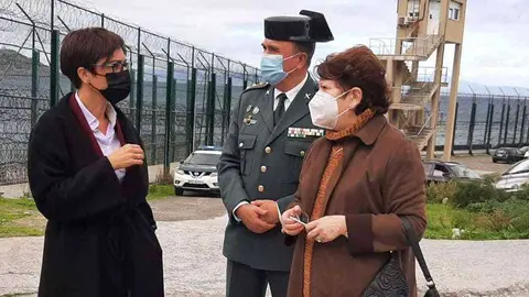 G&aacute;mez, en el per&iacute;metro fronterizo junto a Dom&iacute;nguez y Mateos (CEDIDA)