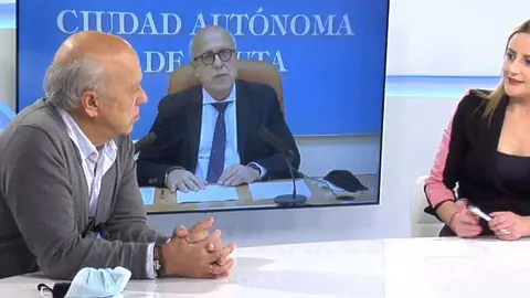 Guerrero, durante la entrevista concedida a RTVCE (REPRODUCCI&Oacute;N)
