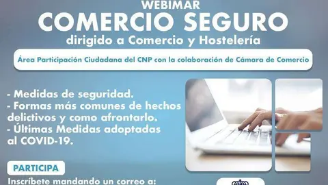Cartel COMERCIO SEGURO