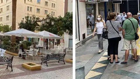 terraza gente