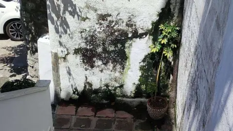 Aspecto del muro (C.A.)